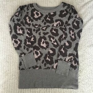 RARE GAP // Cute Cheetah print sweater 🦋